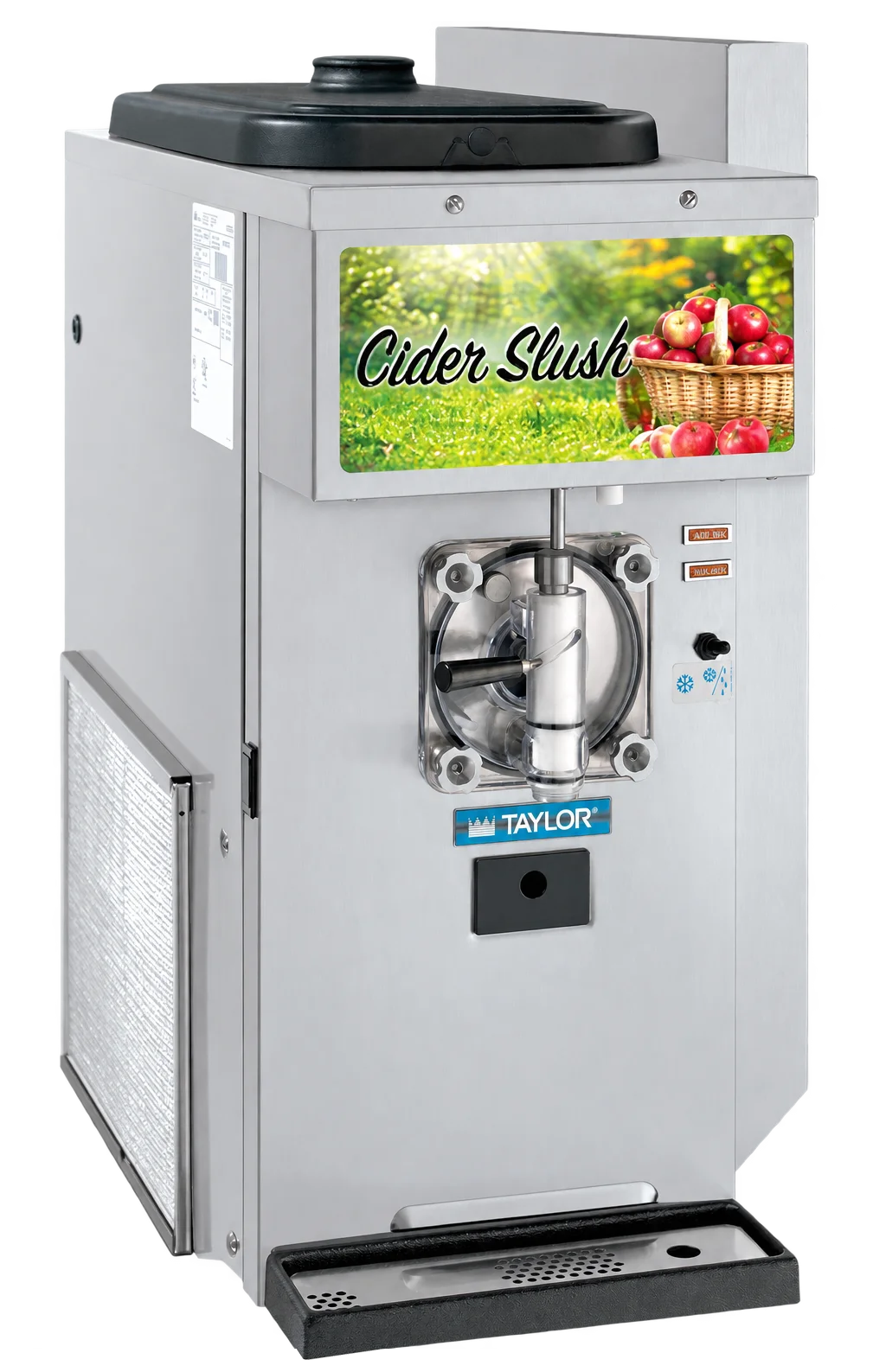 Taylor 428 frozen beverage machine configured for cider slush